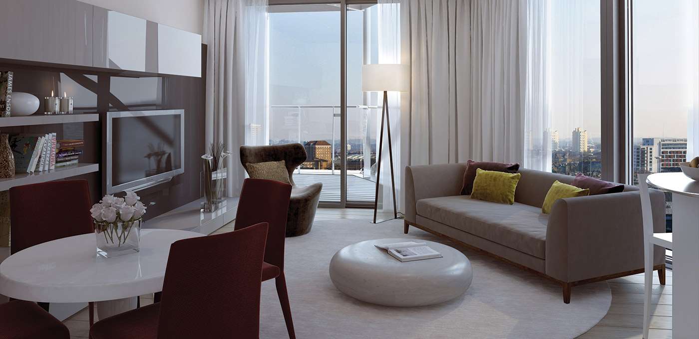 Luxury interior by Luxury Curtains London